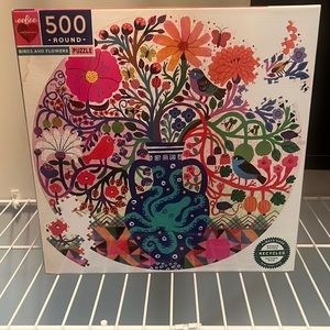Eeboo 500 piece round puzzle